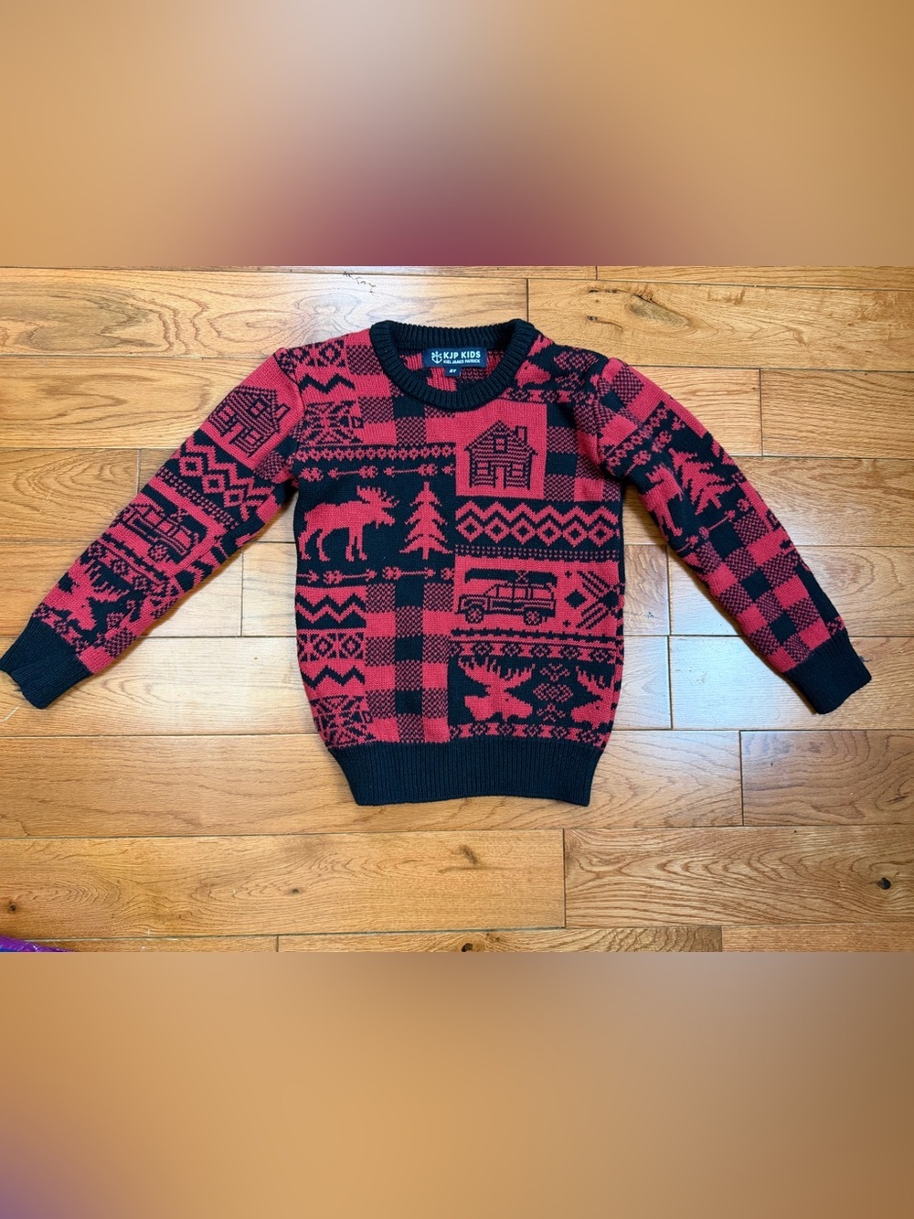 Kiel James Patrick Kids ‘Great Adventure’ Holiday Sweater NWOT
